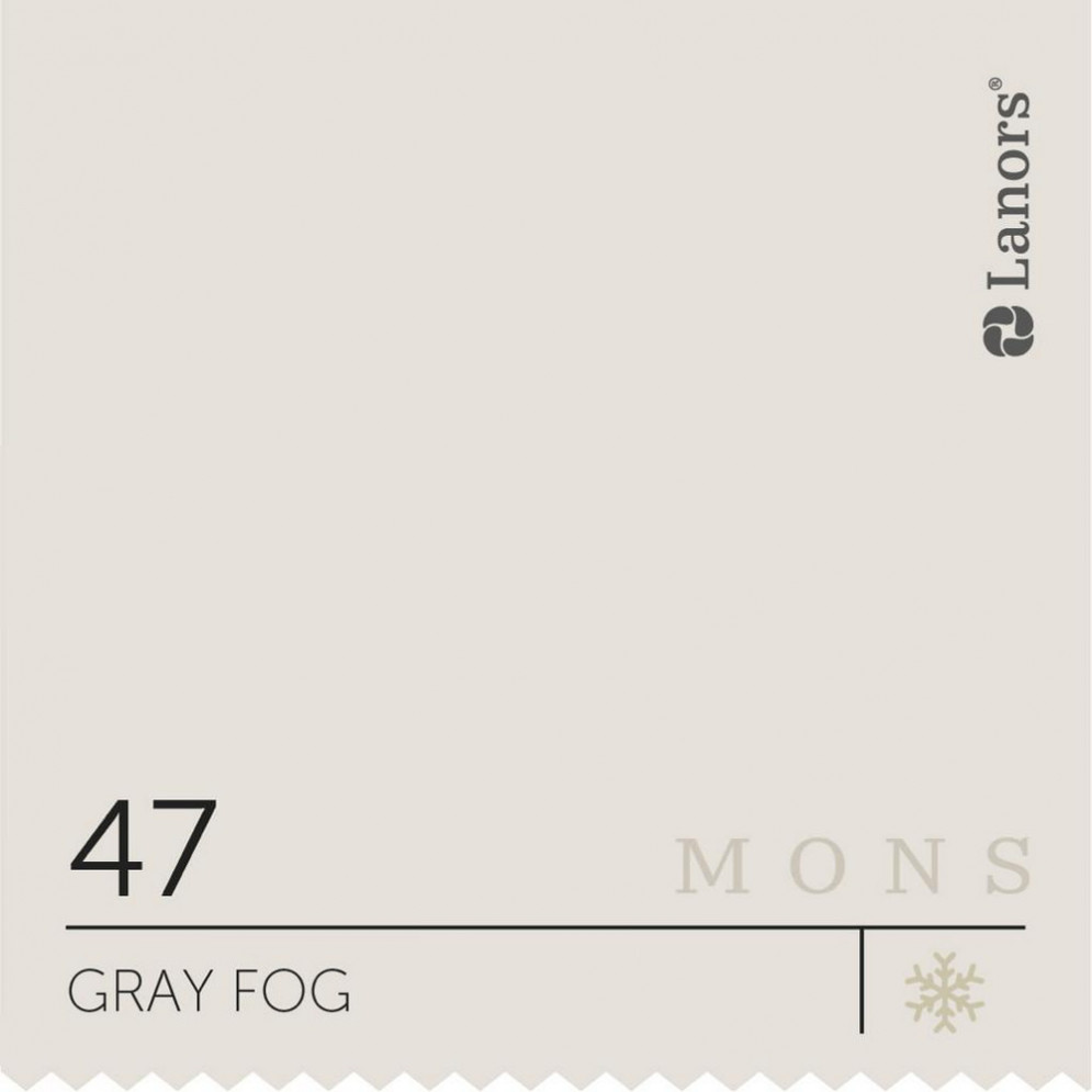 Краска Lanors Mons «Gray Fog» (Серый туман), 47